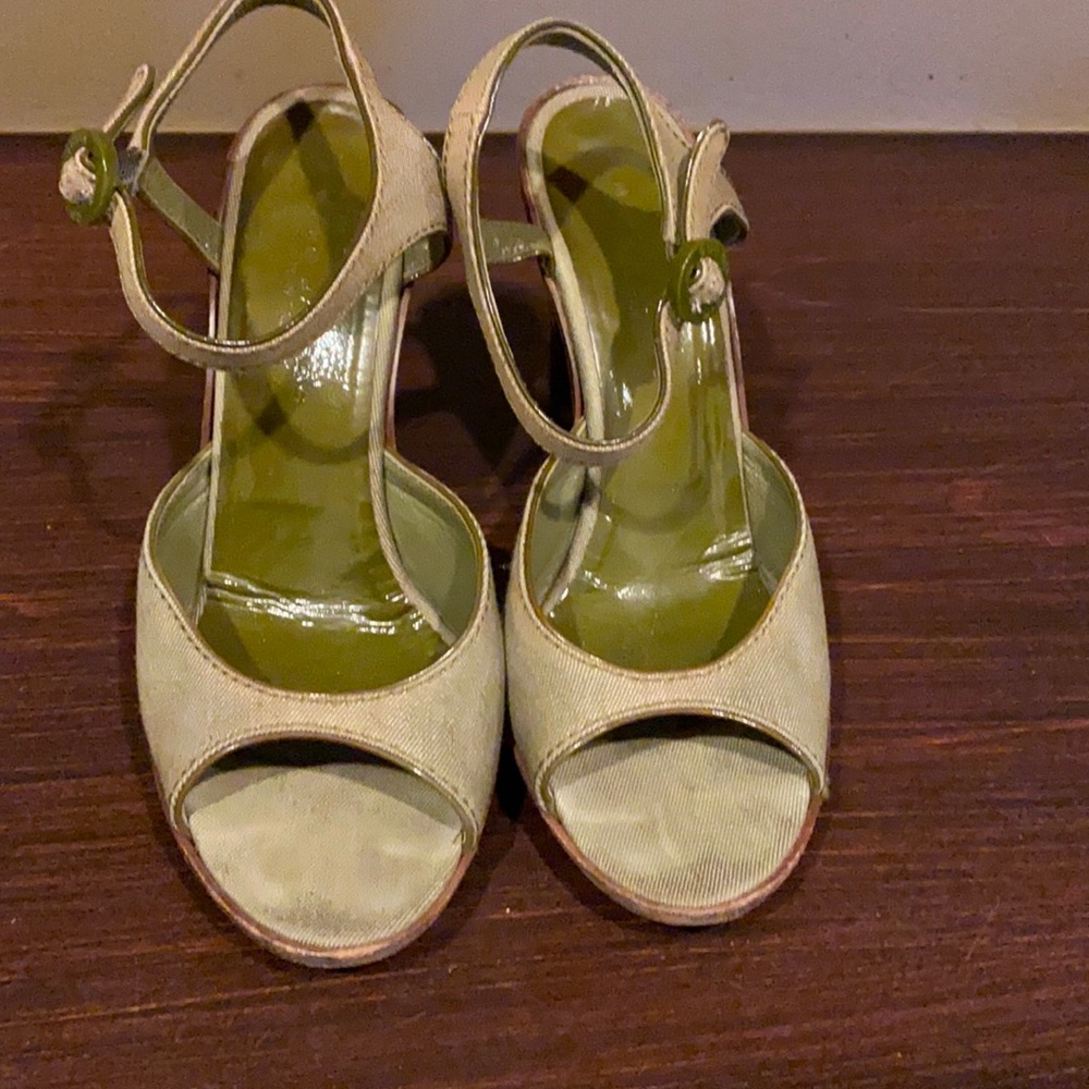 Marc jacobs heeled sandals size 38 1/2